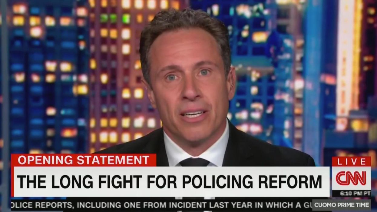 Chris Cuomo says police reform will happen only after 'white people's kids start getting killed'