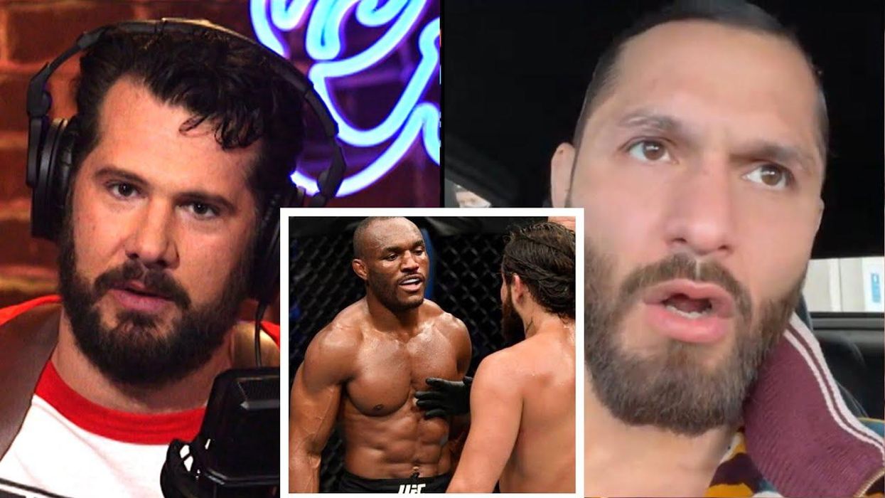 WATCH: UFC fighter Jorge Masvidal tells Crowder that Kamaru Usman 'hits like a B***H'
