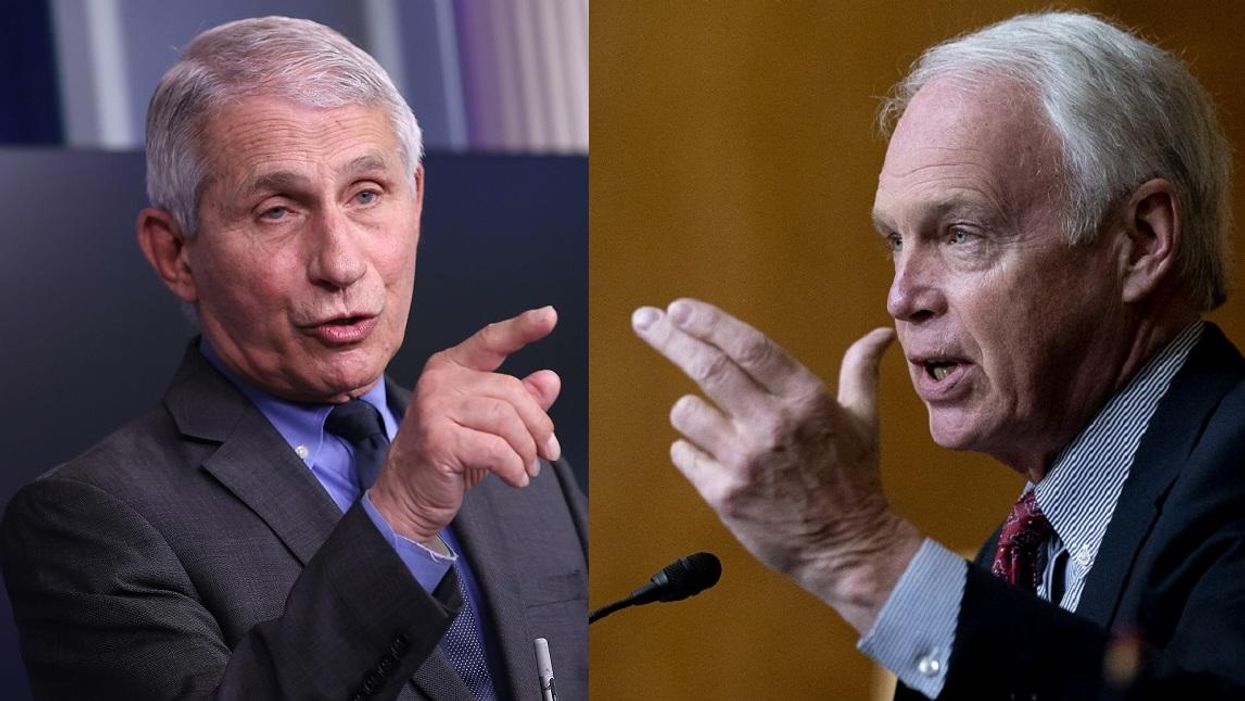 Fauci hits out at Sen. Ron Johnson for questioning 'push to make sure everybody gets a vaccine'
