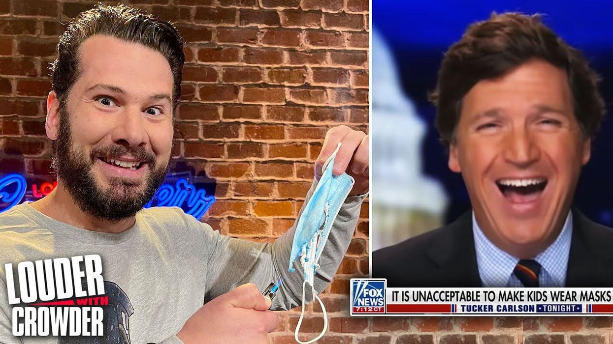 Crowder: We agree with the CDC and Tucker Carlson
