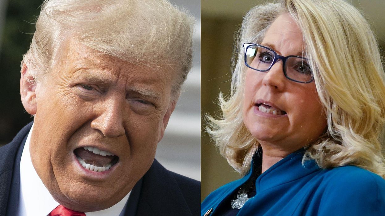 'There is no way she can win': Trump blasts Liz Cheney as 'warmongering fool'