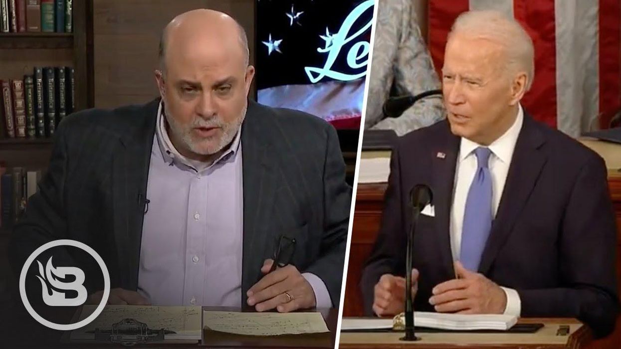Mark Levin decodes Biden’s first address to Congress, EXPOSES radical plans for our country