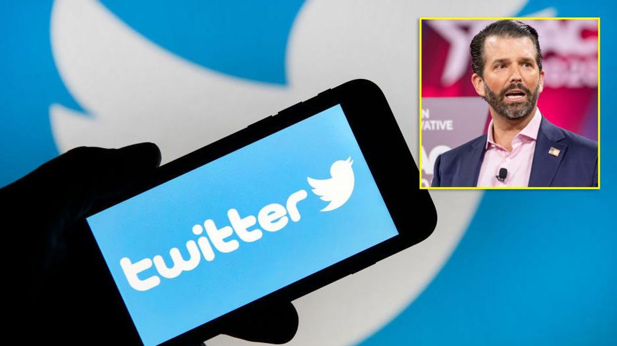 Twitter accused of pushing Soviet-style spin after targeting Donald Trump Jr.'s anti-Biden tweet