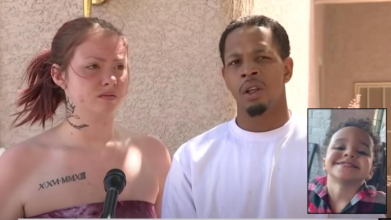 Las Vegas mom and her boyfriend begged for help finding her kidnapped 2-year-old. Police later arrested him for murder.