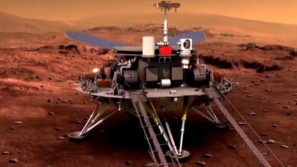 China successfully lands rover on Mars