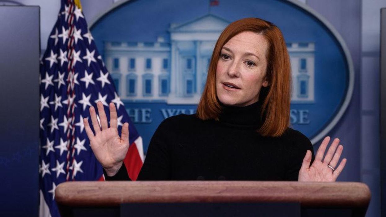 Fox News reporter corners Jen Psaki with Biden's own words about lifting COVID restrictions: 'Neanderthal thinking'