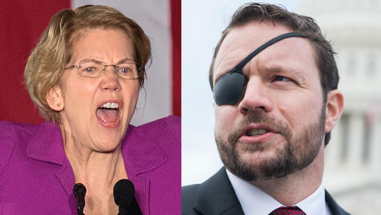 Dan Crenshaw schools Liz Warren on taxes: 'Use all the data Senator'