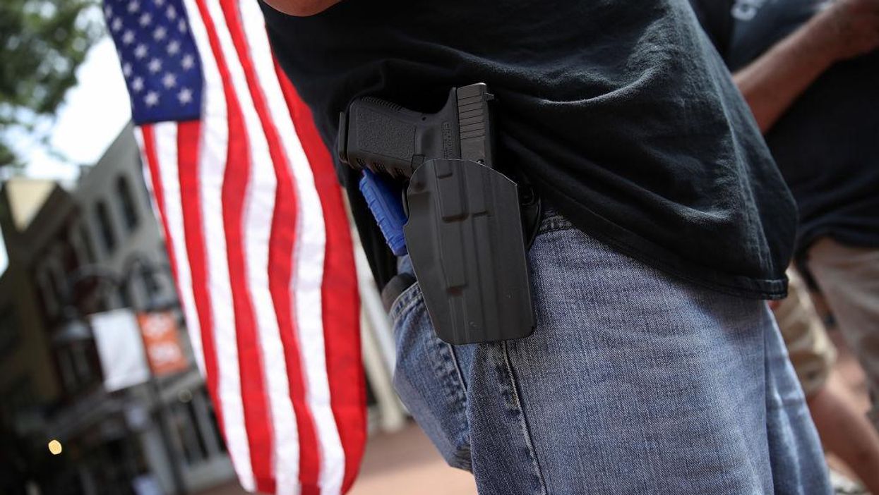 Man with a gun reportedly chases off anti-Semitic group terrorizing Jewish family: 'Die Jew!'