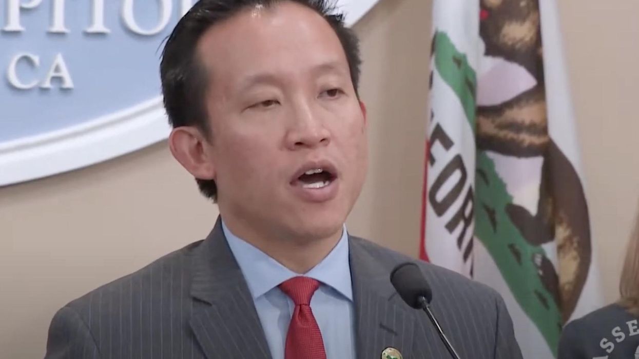 California state lawmaker stunned to find package of a gun discarded on the street. It was actually for a toy airgun.