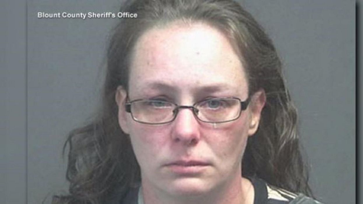 Tennessee woman arrested for allegedly driving through  vaccination tent yelling 'No vaccine!'