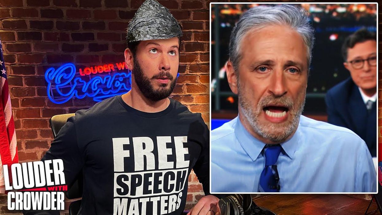 CROWDER: Is Jon Stewart a conspiracy theorist? Lab Leak Theory goes mainstream