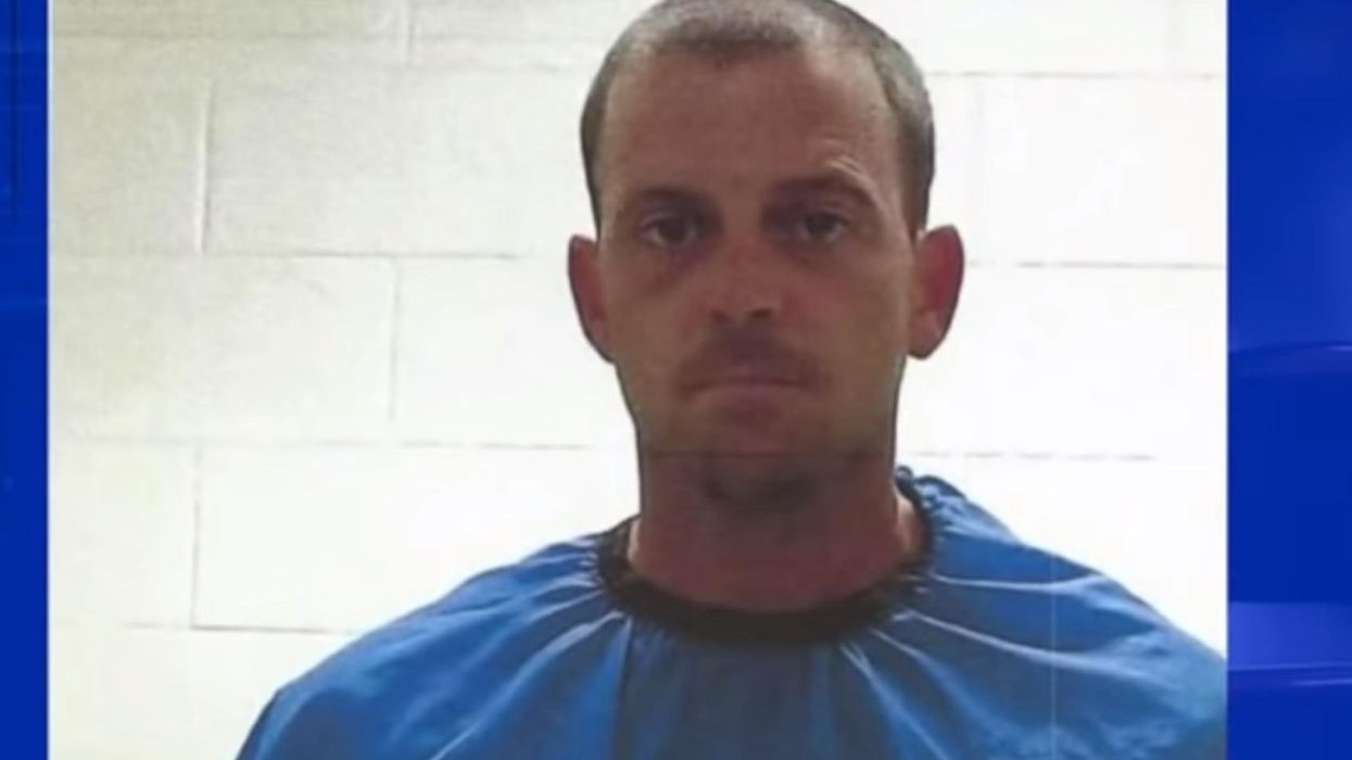 Texas police say a trail of blood led to the home of man who killed his mother's boyfriend in gruesome murder