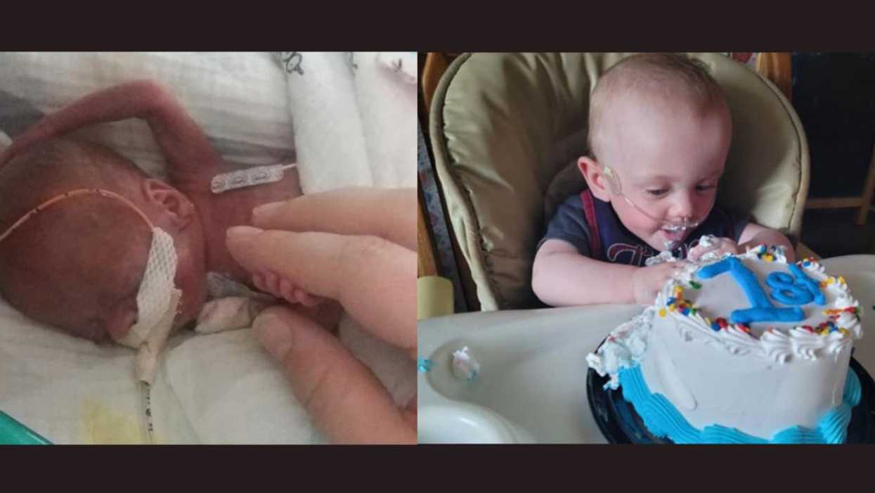 'AMAZING and INSPIRING': World’s most premature baby just celebrated his first birthday