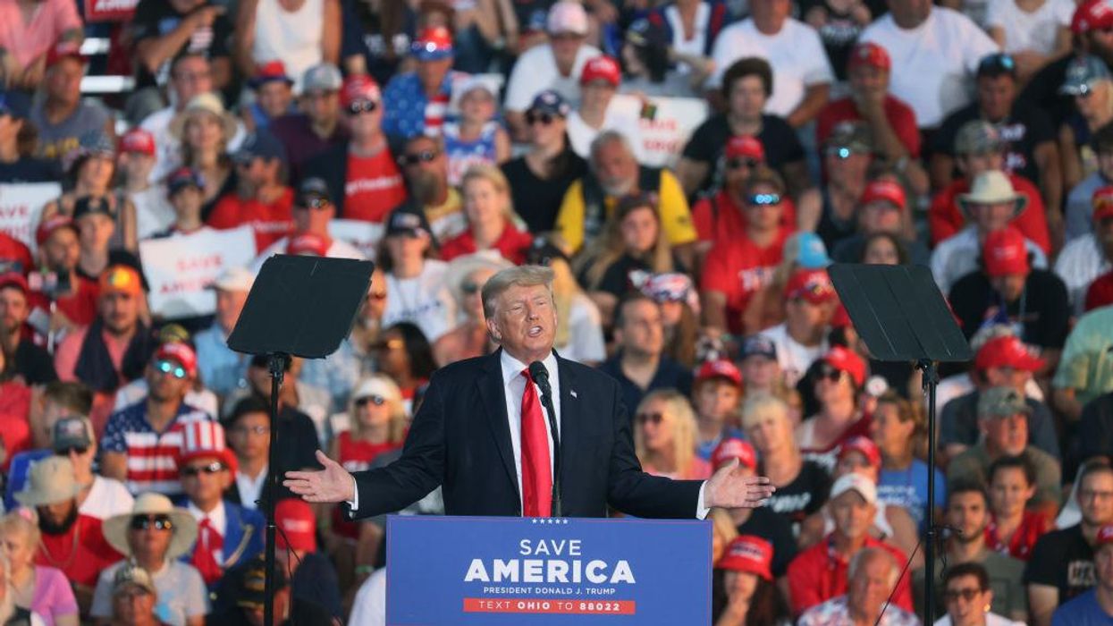 Trump rips 'woke' generals, Biden in first post-presidential rally: 'I'm trying to save American democracy'