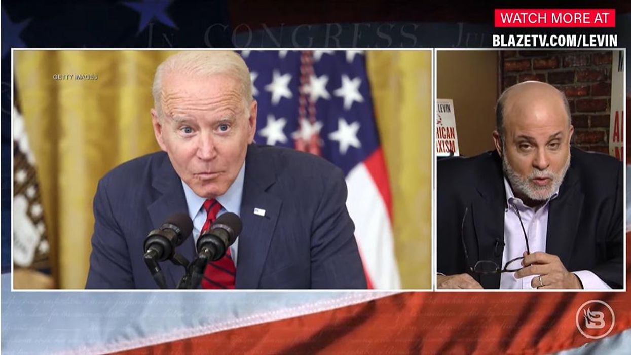 Mark Levin BLASTS 'creepy' Joe Biden's MASSIVE government spending spree