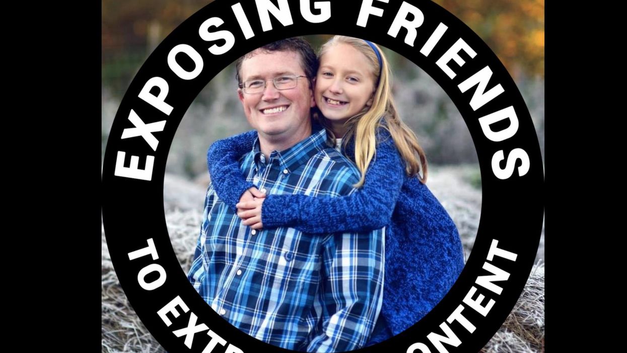 Rep. Massie pokes fun at Facebook's warnings against extremism and gets hit with an extremist warning