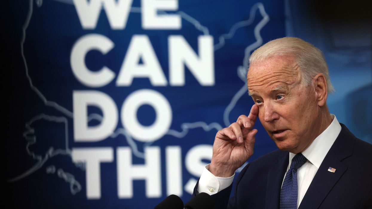 Biden says the gov't will begin a door-to-door push for vaccination after failing to meet 4th of July goal