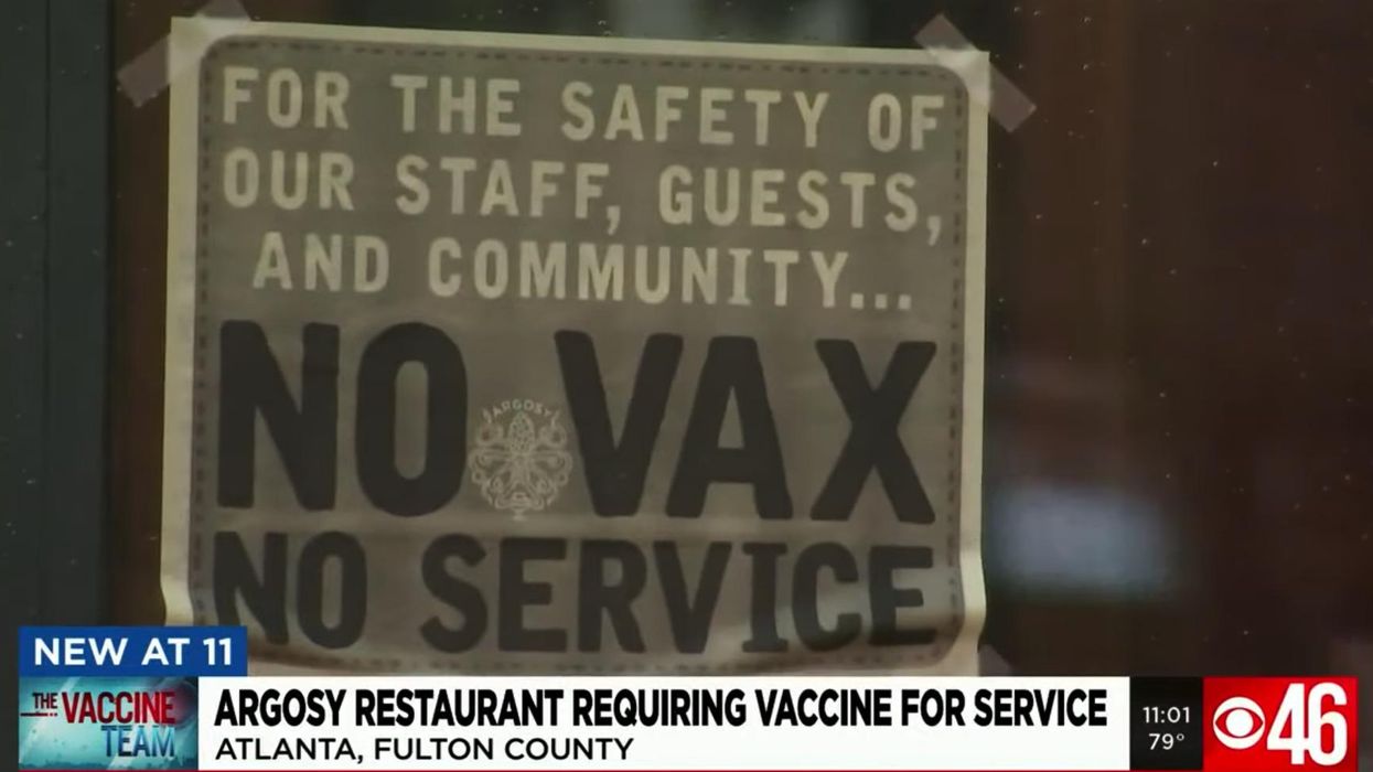 Atlanta restaurant turns away unvaccinated customers: 'No Vax, No Service'
