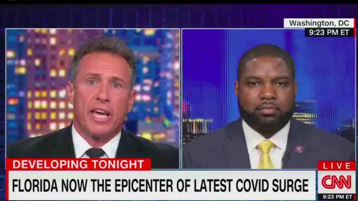 'It's my show!': Desperate Chris Cuomo tries to bait and shame GOP Rep. Byron Donalds over vaccines. It doesn't go too well for CNN host.