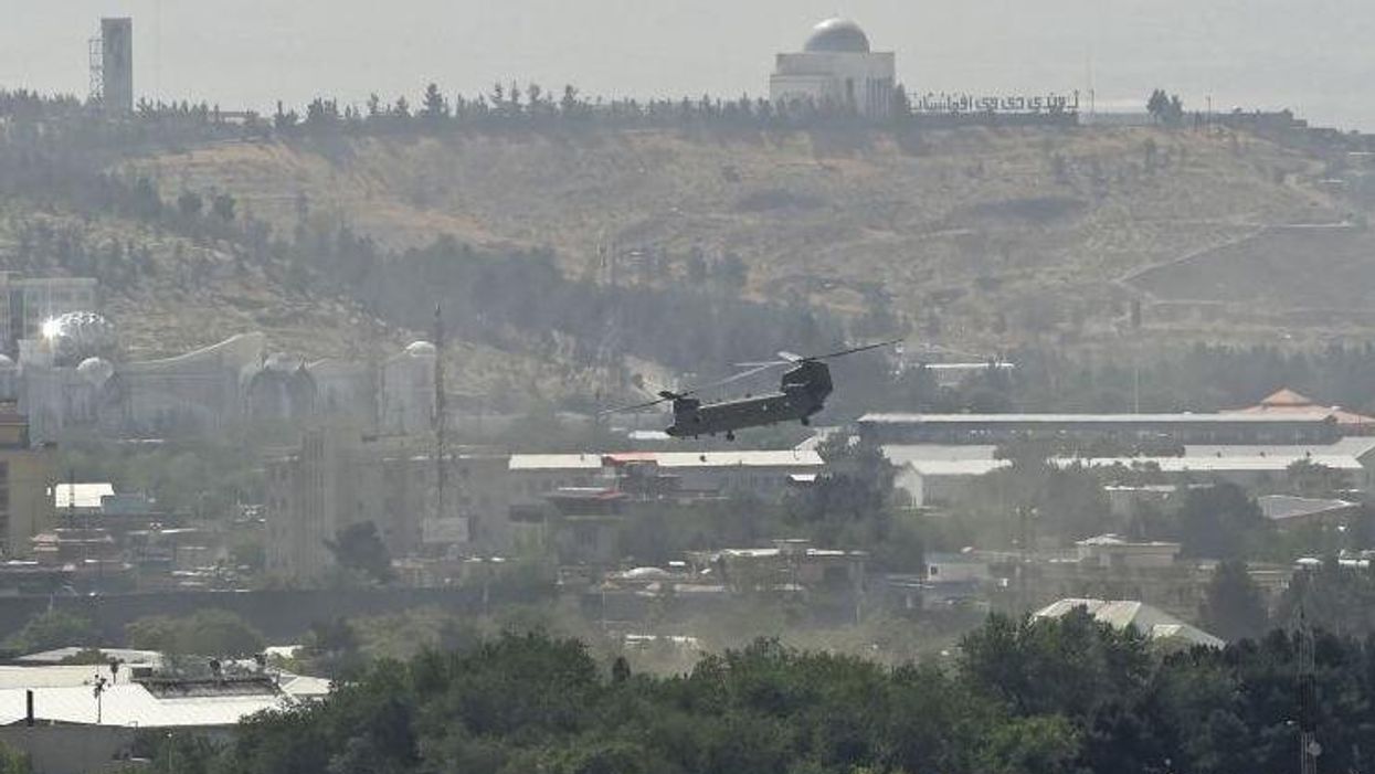 Helicopters rescue Americans from US Embassy in Kabul despite Biden promising it would not happen: 'This is Joe Biden's Saigon'