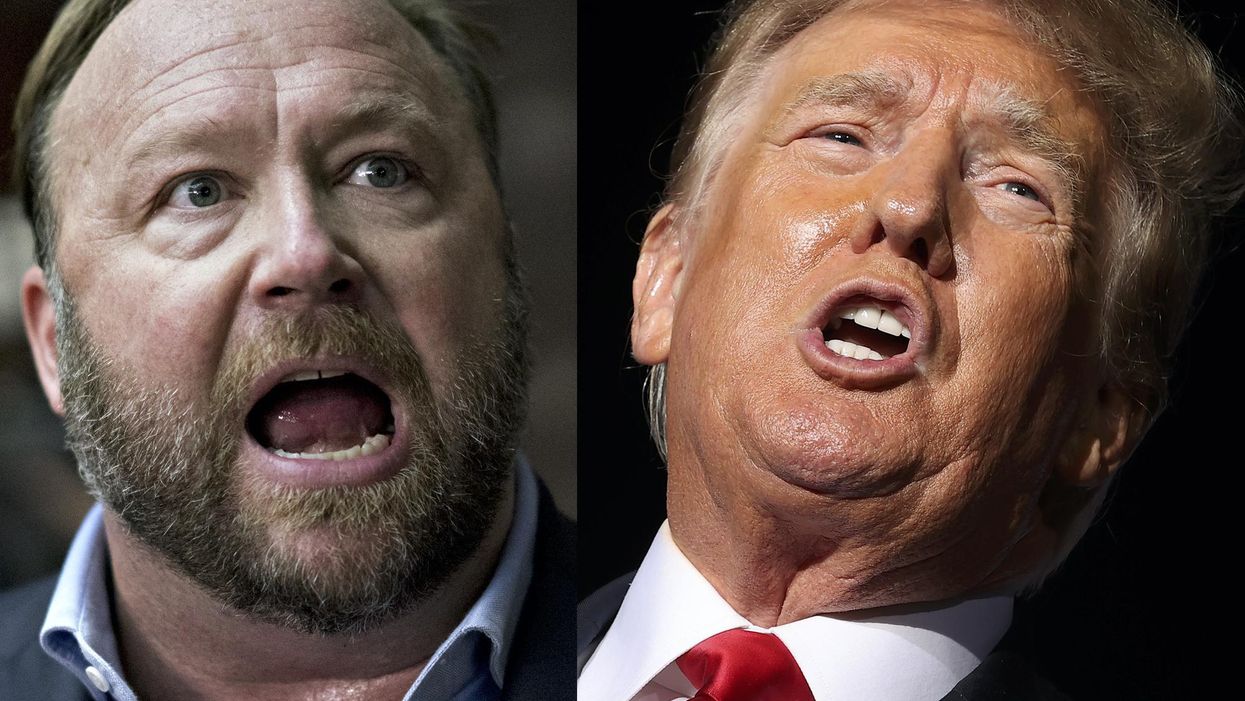 'Maybe you’re not that bright': Alex Jones turns on Trump over his comments on vaccines