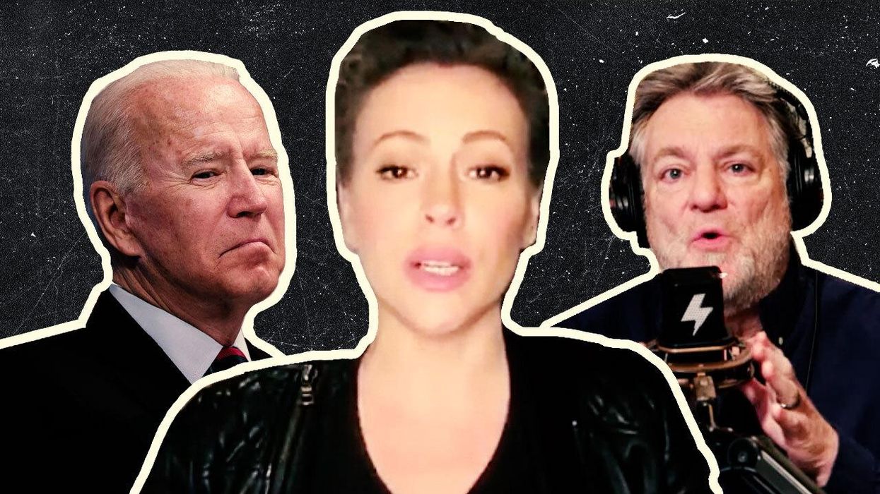 'Could there be a statement more ridiculous than that?' Pat Gray shreds Alyssa Milano over pro-Biden tweet