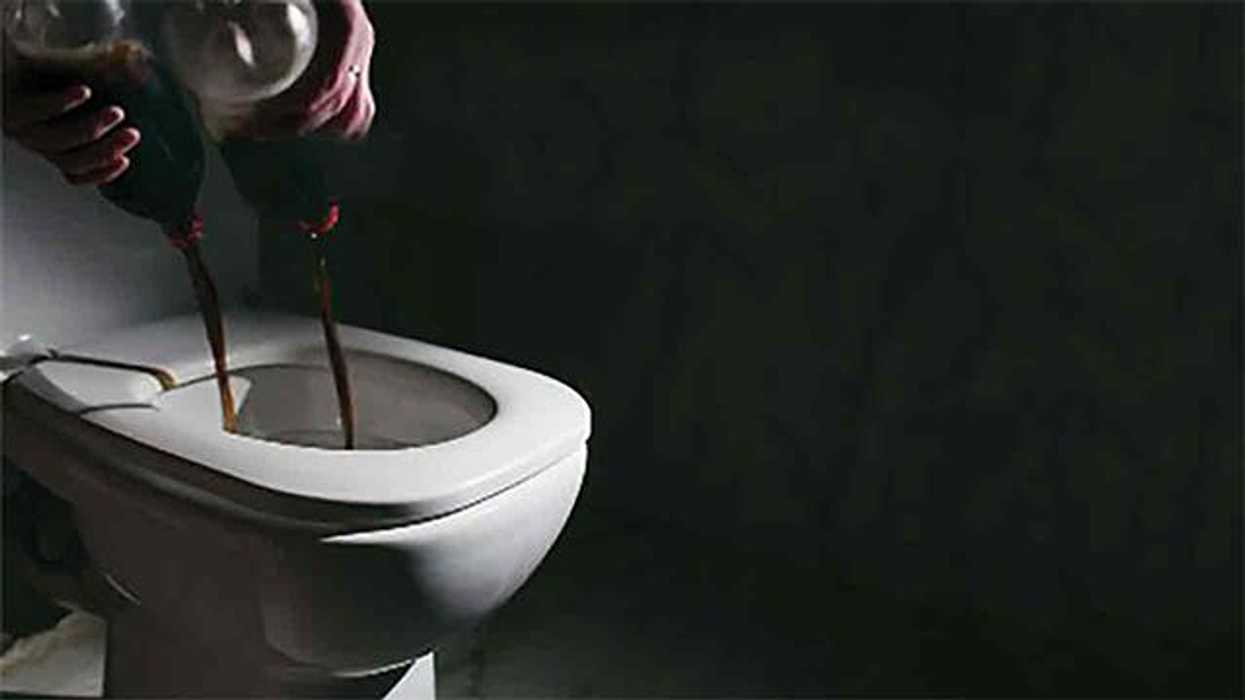 This is what a single diet soda does