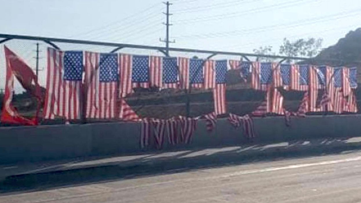 Vandals destroy US flags of CA memorial honoring 13 service members killed in Afghanistan