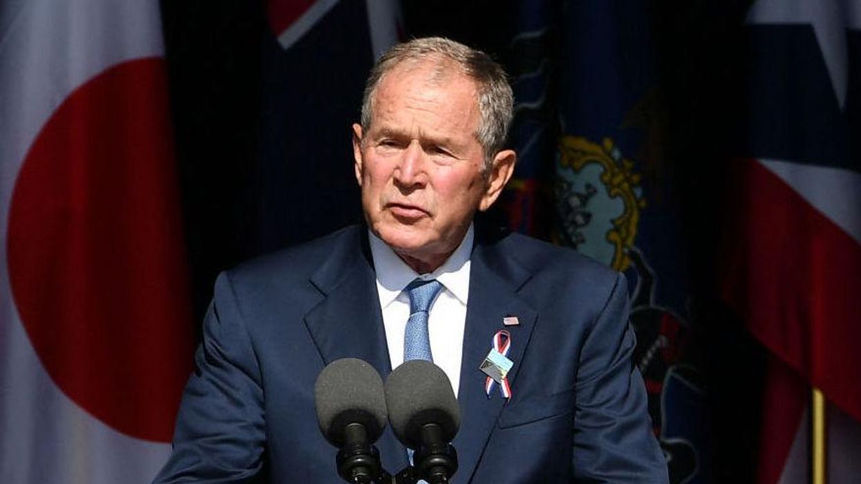George W. Bush compares 9/11 terrorists to 'violent extremists at home' in commemorative speech