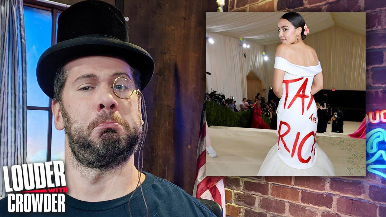 CROWDER: AOC wants to tax the rich ... so she attended the Met Gala? Guest: Larry Elder