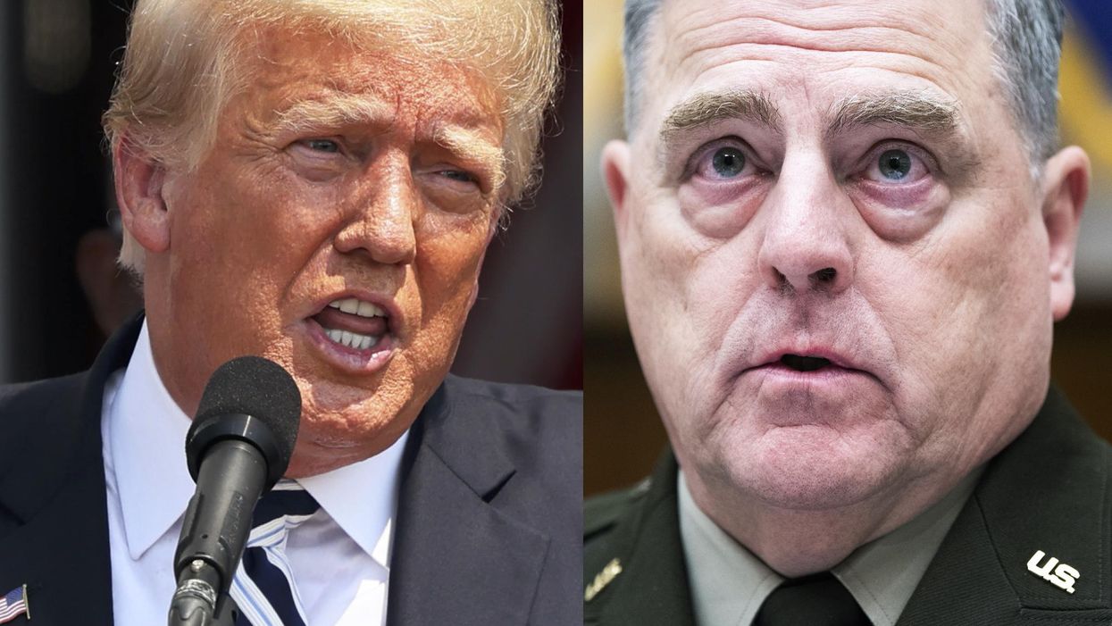 Trump responds to report Gen. Milley called China behind his back to avoid possible nuke attack: 'That's treason!'