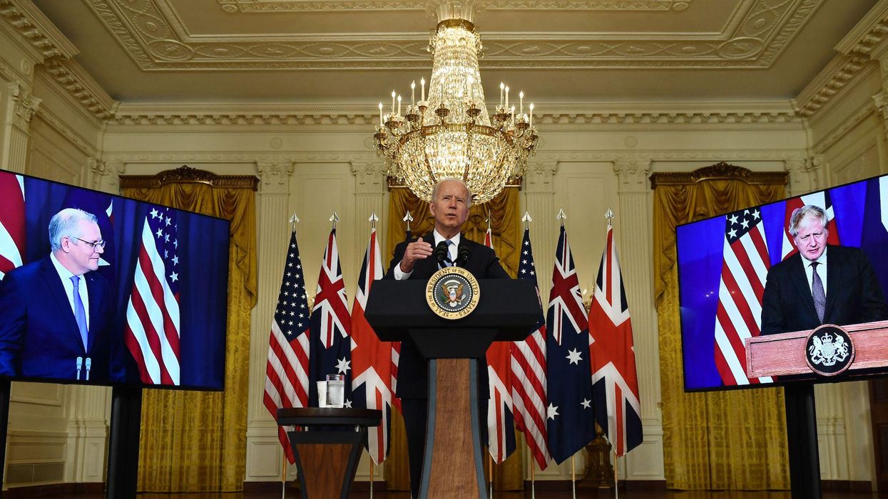 President Biden announces trilateral pact with Britain and Australia to counter Chinese influence