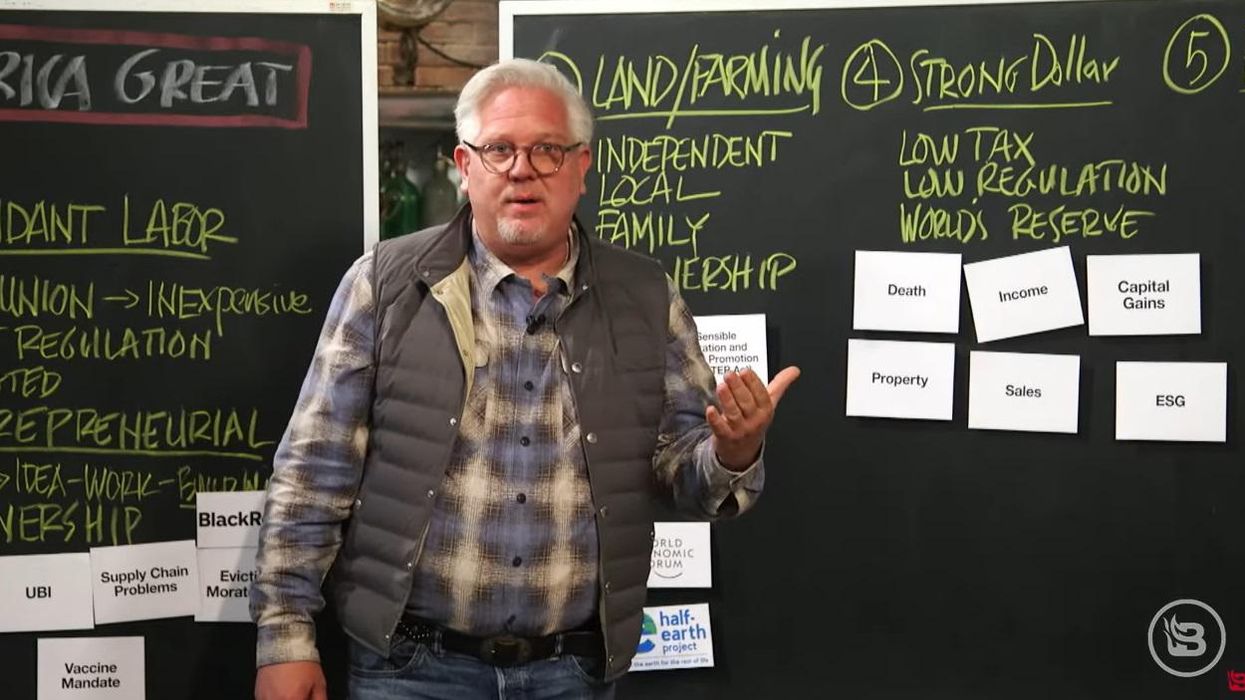 Glenn Beck: Biden's tax proposal targets bank accounts with more than $600. 'That's NOT for the wealthy. That's for EVERYONE.'