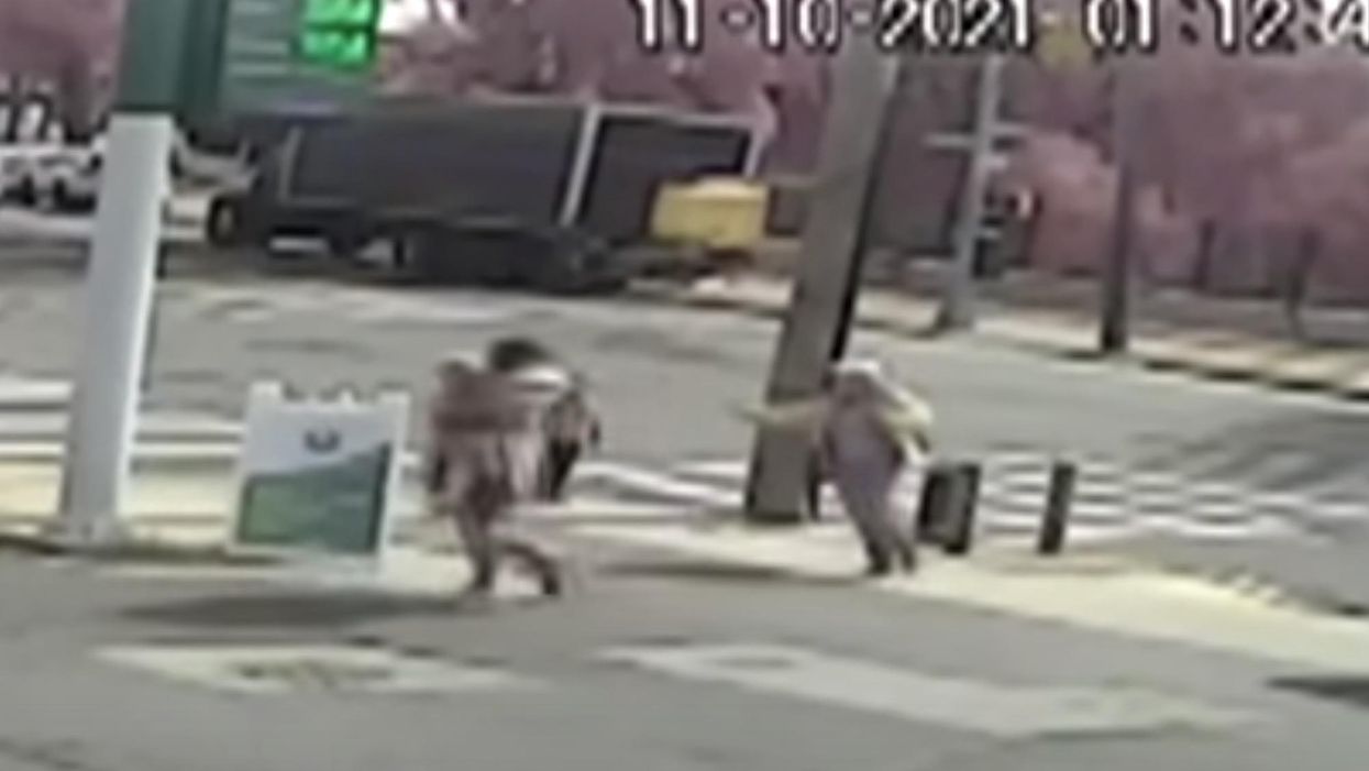 Intense video captures the moment a homeless man tried to kidnap a 3-year-old from her grandmother in the Bronx