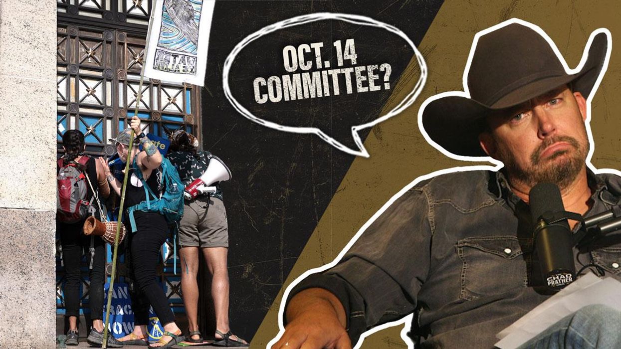 'We won't see an Oct. 14 commission, will we?' — Chad Prather TORCHES Left-wing hypocrites