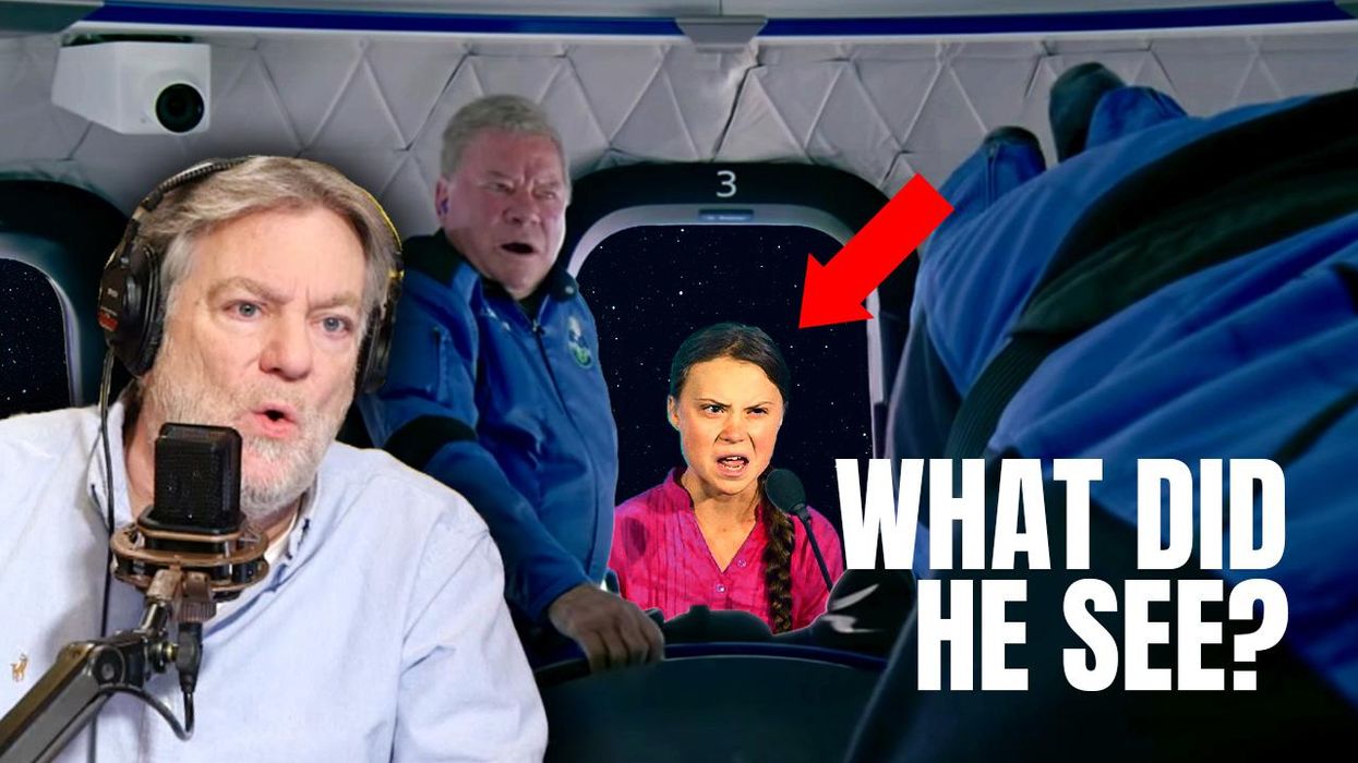 VIDEO: William Shatner's takeaway from space trip is... global warming?