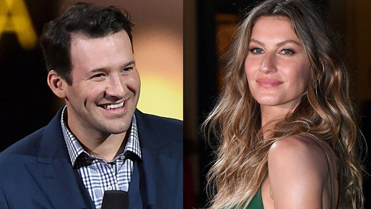 Tony Romo faces online criticism over his joke about Tom Brady's supermodel wife Giselle Bündchen