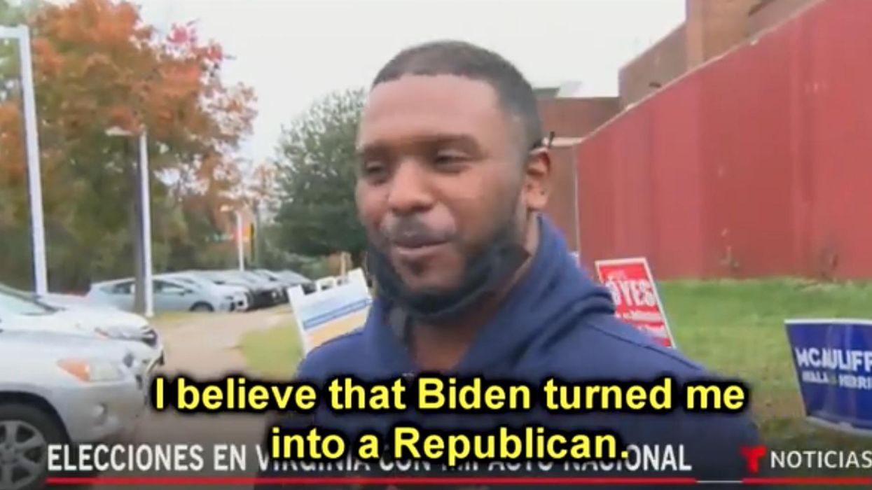 Hispanic voter gives brutally honest reason for supporting Glenn Youngkin: 'Biden turned me into a Republican'