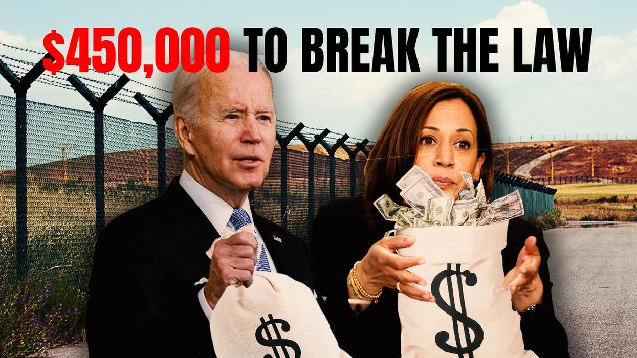 Biden FIERCELY defends a possible $450K payout to illegal immigrants