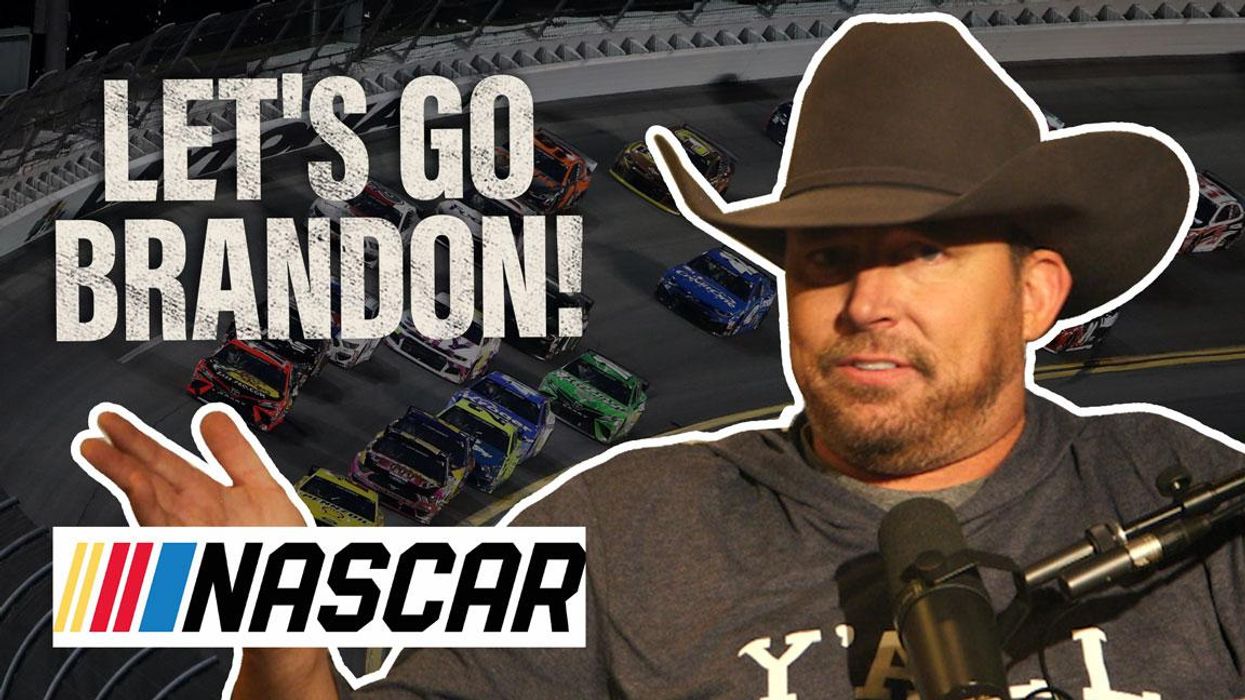 Chad Prather OWNS NASCAR President for missing the point of the 'Let's go, Brandon' rallying cry