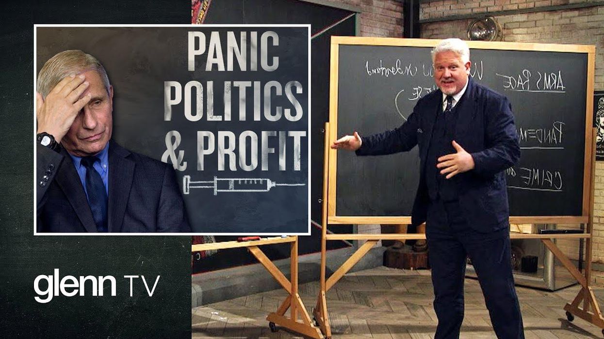 WATCH: Panic, Politics & Profit: Sneak Peek at Glenn's Most 'Dangerous' Chalkboard
