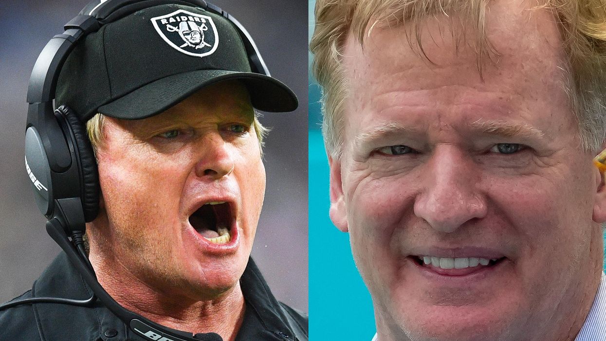 Jon Gruden sues NFL and commissioner Roger Goodell for allegedly leaking his emails to destroy him