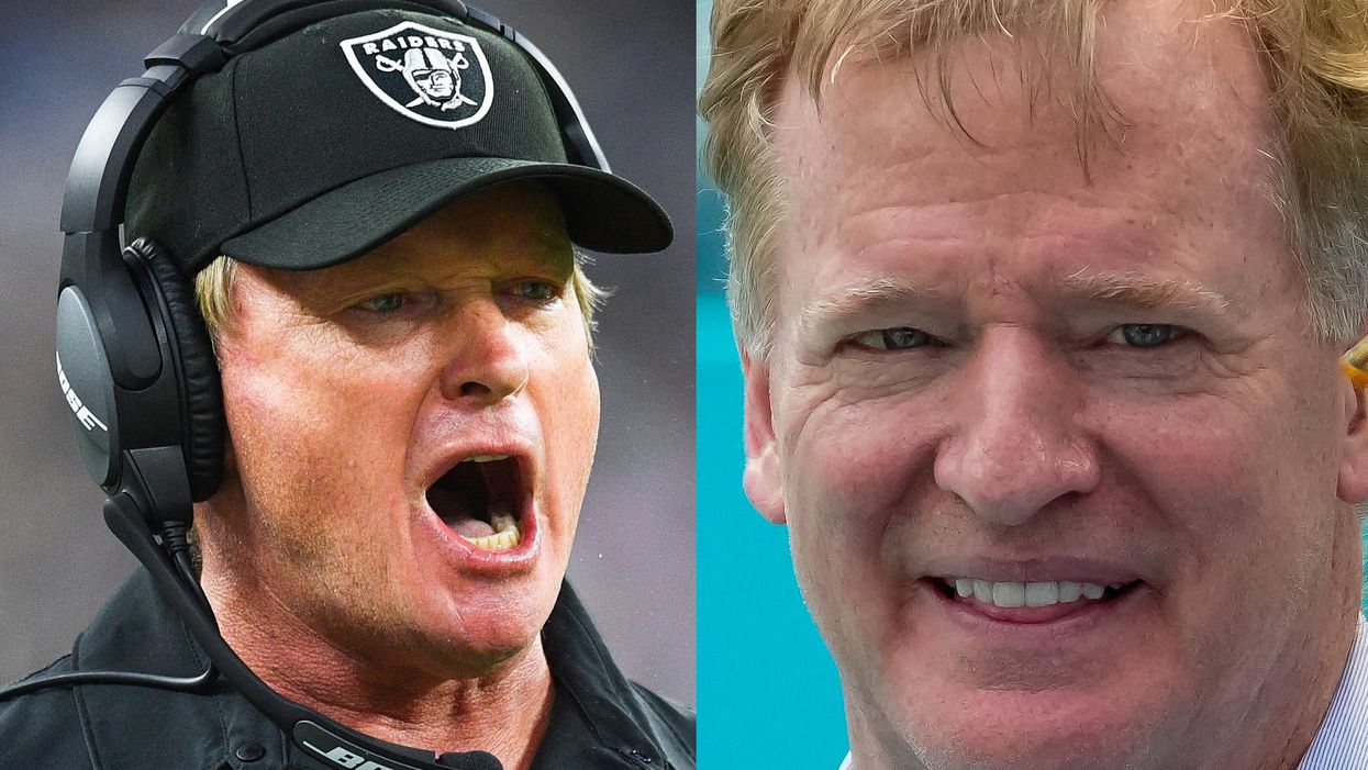 Jon Gruden sues NFL and  commissioner Roger Goodell for allegedly leaking his emails to destroy him