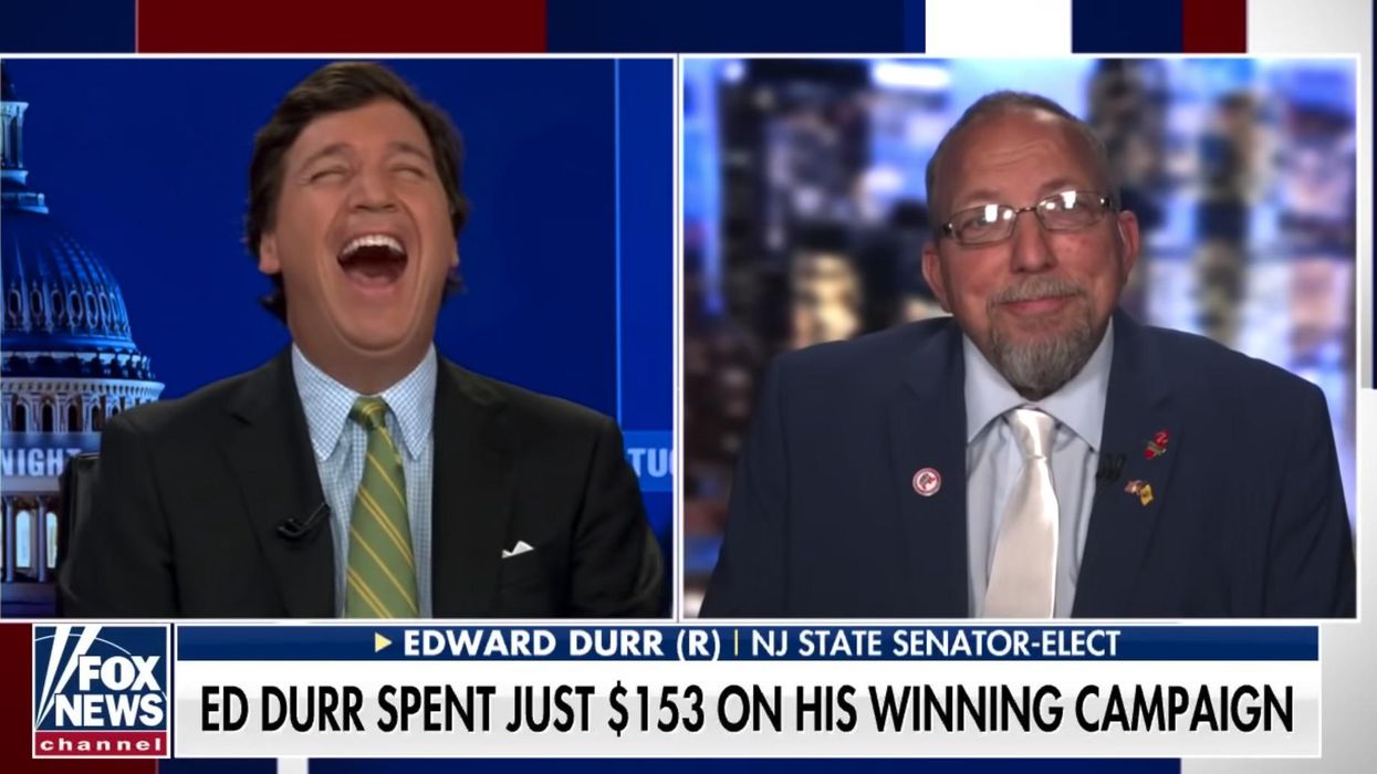 Truck driver who beat powerful Democrat leaves Tucker Carlson in stitches over what he told defeated opponent