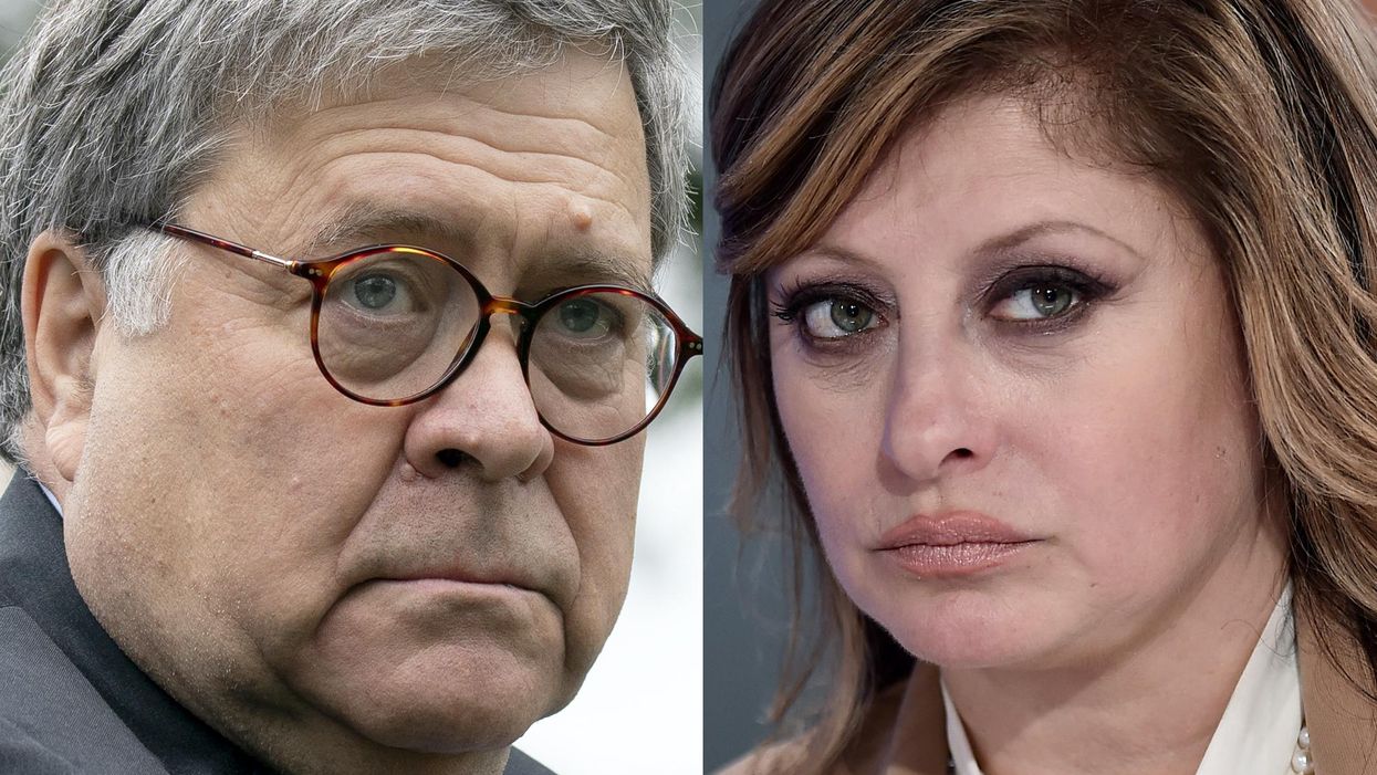 Former US Attorney Bill Barr says he got into a shouting match with Maria Bartiromo over election fraud claims