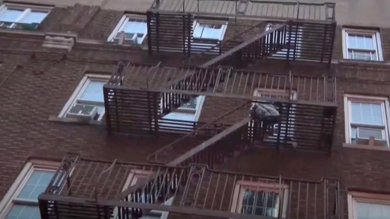 Police made a horrifying discovery when a Bronx apartment resident reported maggots falling from her ceiling