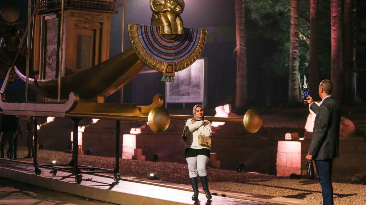 Egypt celebrates reopening of 'Avenue of the Sphinxes' after thousands of years with lavish parade