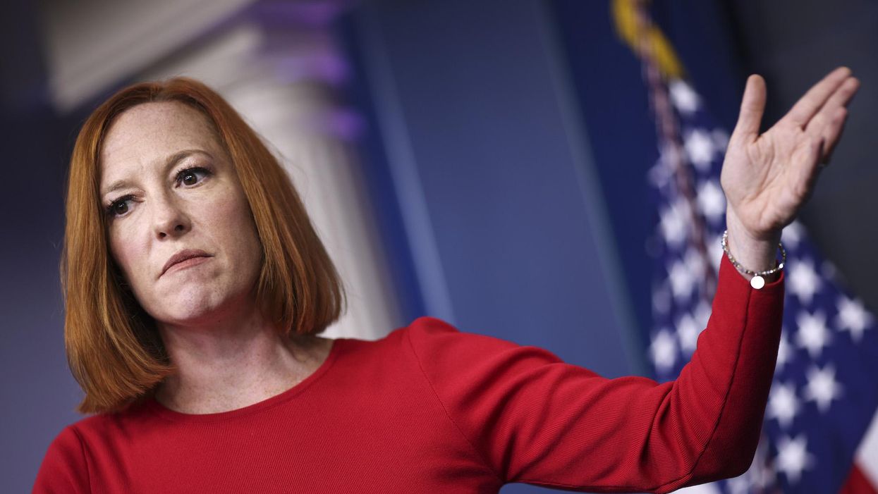 Jen Psaki says store-looting crime sprees caused by the pandemic