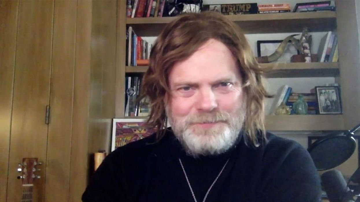 Actor Rainn Wilson says the unvaccinated 'seem to be the angriest' that government has not ended the COVID-19 pandemic