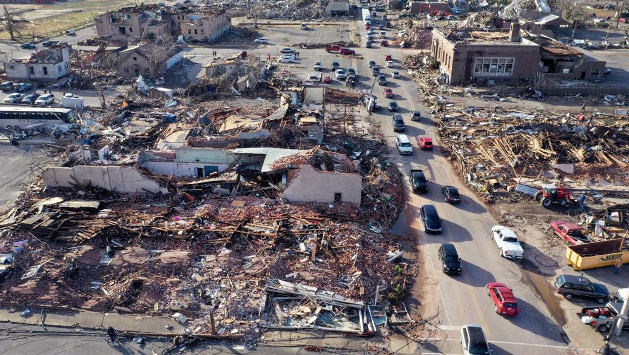 Biden accused of using deadly tornado tragedy to push climate change agenda: 'Democrats politicize everything'